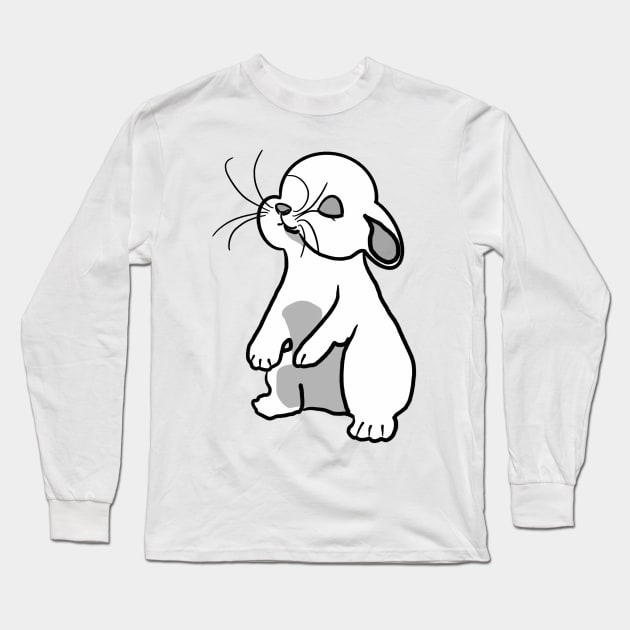 Cute bunny Long Sleeve T-Shirt by Gavlart